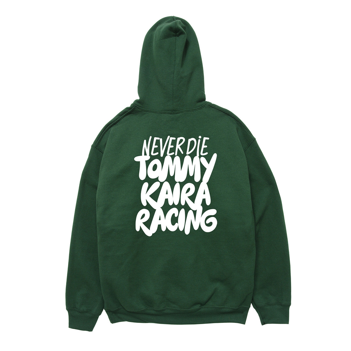 NEVER DIE Hoodie – Tommykaira Racing (トミーカイラ レーシング)
